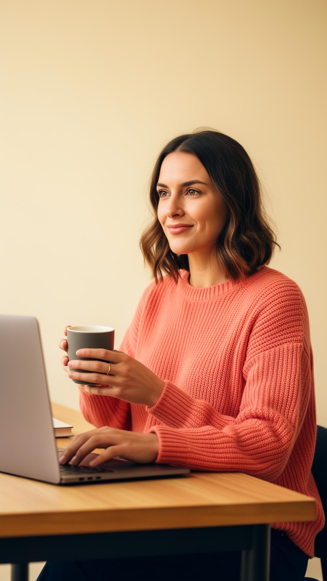 A UK freelance marketer at work